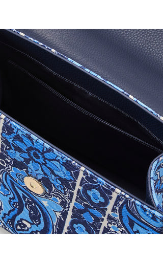 Irvine Top Handle Bag - Low Tide Navy The Casbah Engineered