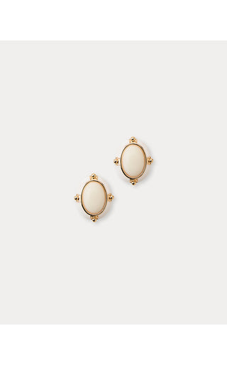 Palm Prowl Earrings - Coconut