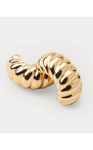 Sympeony Earrings - Gold Metallic
