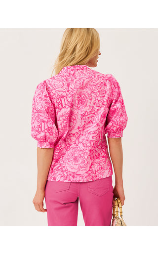 Mialeigh Top - Pink Aster A Rose By Any Other Name