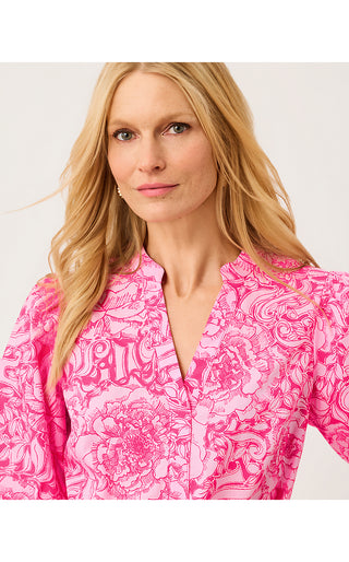 Mialeigh Top - Pink Aster A Rose By Any Other Name