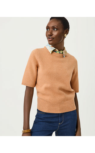 Viviann Sweater - Heathered Iced Latte X Sympeony