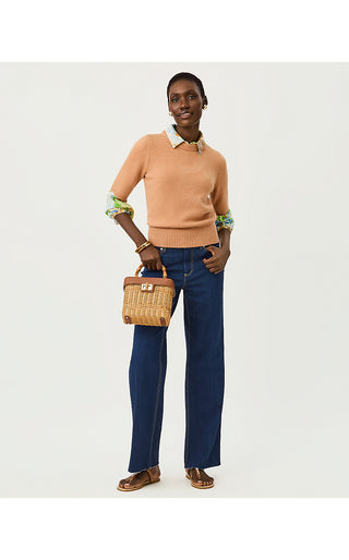 Viviann Sweater - Heathered Iced Latte X Sympeony