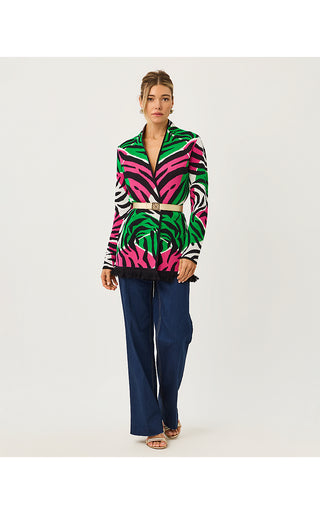 Noble Jacquard Cardigan - Coconut Oversized Big Irv Jacquard