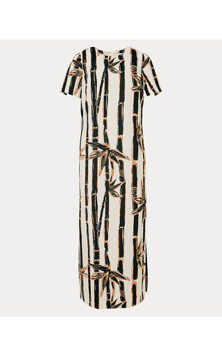 Eniid Maxi Dress - Coconut Bamboo Bliss Engineered