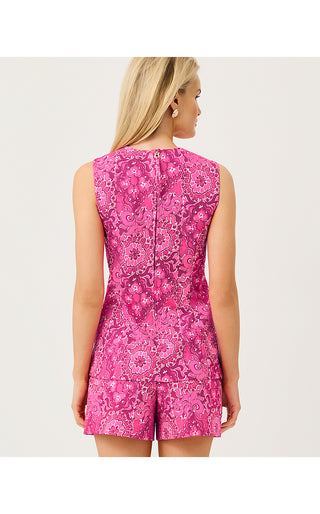 Eugenia Sleeveless Top - Pink Aster The Casbah
