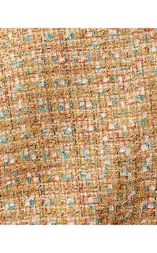 Colette Boucle Mini Skort - Iced Latte Golden Age Eyelash Boucle