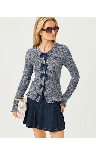 Jayci Denim Mini Skirt - Dark Wash