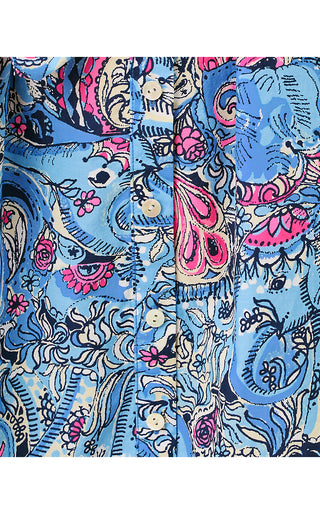 Drena Midi Dress - Multi Paisley Parade Engineered
