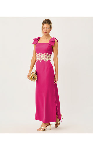Gracelin Maxi Dress - Berry Bouquet