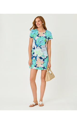 Melodie Skirted Romper - Starlight Navy Tennessees Hibiscus
