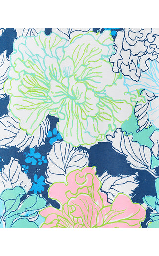 Melodie Skirted Romper - Starlight Navy Tennessees Hibiscus