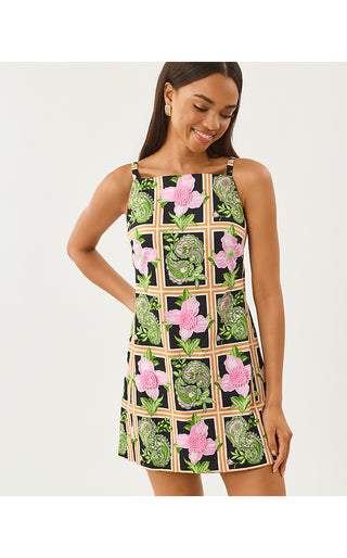 Chelly Shift Romper - Onyx Window Shopper