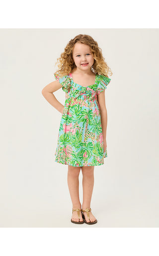 Girl's Anika Bow Dress - Multi On Parade | Lilly x Janie & Jack