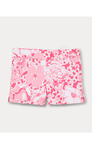 Girl's Clementine Short - Conch Shell Pink Burst Of Joy | Lilly x Janie & Jack