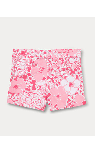 Girl's Clementine Short - Conch Shell Pink Burst Of Joy | Lilly x Janie & Jack