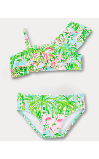 Girl's Norabelle Ruffle Bikini - Multi On Parade | Lilly x Janie & Jack