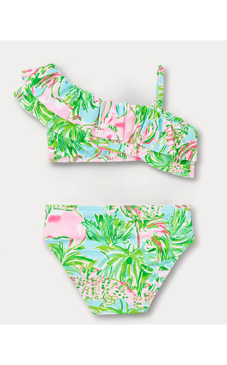 Girl's Norabelle Ruffle Bikini - Multi On Parade | Lilly x Janie & Jack