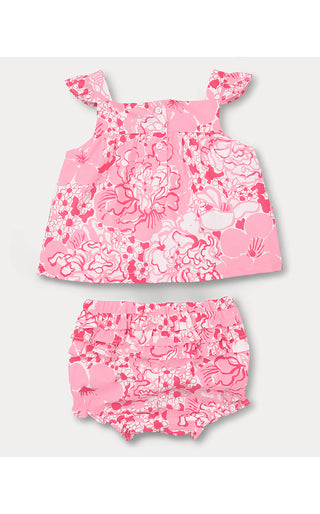 Girl's Wilda Baby Set - Conch Shell Pink Burst Of Joy | Lilly x Janie & Jack