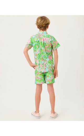 Boy's Lavin Button Down - Multi On Parade | Lilly x Janie & Jack