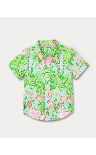 Boy's Lavin Button Down - Multi On Parade | Lilly x Janie & Jack