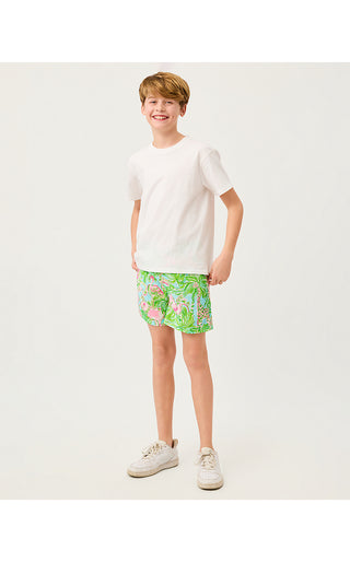 Boy's Liam Carter Swim Trunk - Multi On Parade | Lilly x Janie & Jack