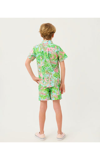 Boy's Liam Carter Swim Trunk - Multi On Parade | Lilly x Janie & Jack