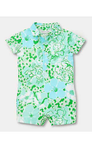 Boy's Lavi Infant Romper - Mint Condition Burst Of Joy | Lilly x Janie & Jack