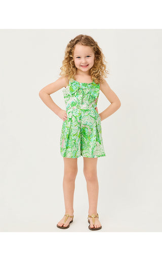 Girl's Tinker Bow Romper - Resort White Ship To Shore | Lilly x Janie & Jack
