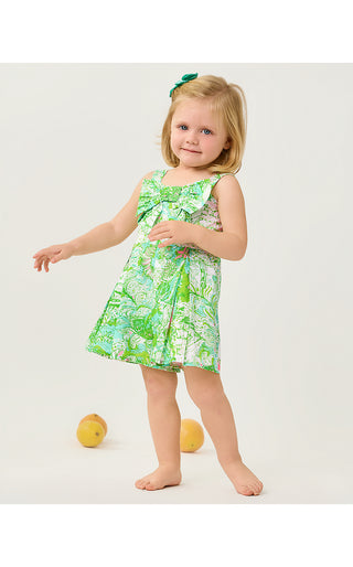 Girl's Tinker Bow Romper - Resort White Ship To Shore | Lilly x Janie & Jack