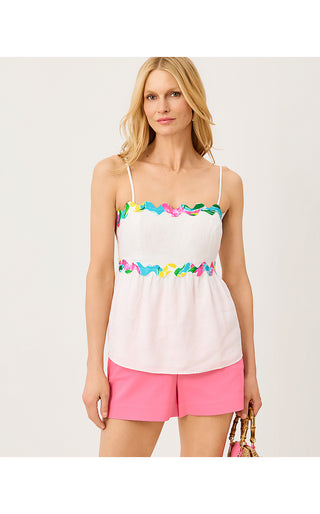 Jaydis Top - Resort White