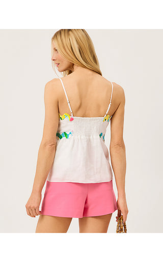 Jaydis Top - Resort White