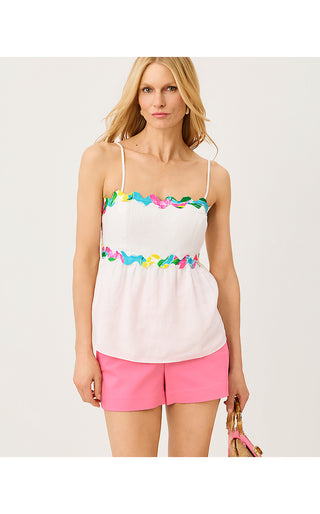 Jaydis Top - Resort White