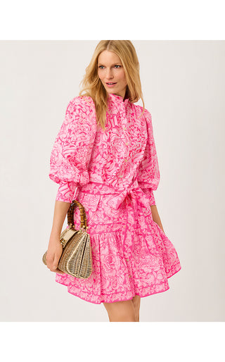 Drena Dress - Pink Aster A Rose By Any Other Name Engineered