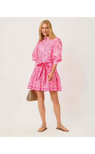 Drena Dress - Pink Aster A Rose By Any Other Name Engineered