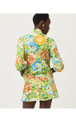 UPF 50+ Luxletic Aegean Jacket - Rutabaga Sympeony