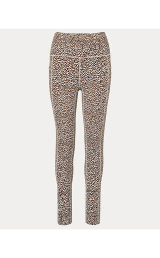 UPF 50+ Luxletic Endurance High Rise Midi Legging - Coco Beach Twisted Up Active Jacquard