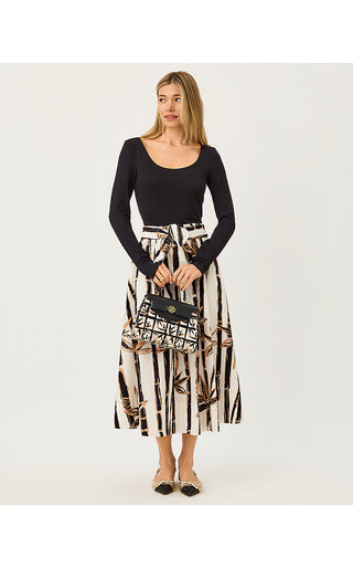 Everett Midi Dress - Coconut Bamboo Bliss