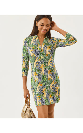 UPF 50+ Ollie Dress - Multi Lil Palm Prowl
