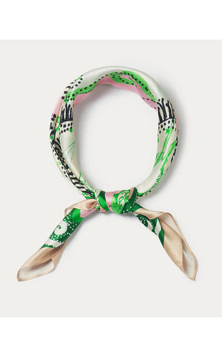 Colony Silk Scarf - Conch Shell Pink Written In The Stars Engineered