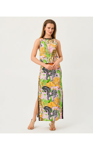 Annaleese Sleeveless Top - Multi Lillys Zoo Engineered