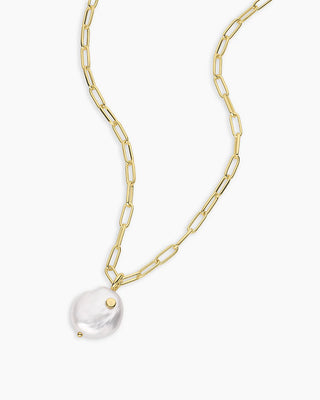 Reese Pearl Necklace - Gold/Pearl