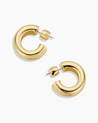 Lou Stacked Hoops - 18K Gold