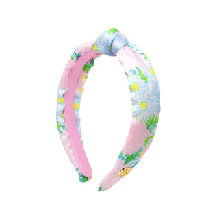 Girls' Slim Knotted Headband - Lilly Garden Home
