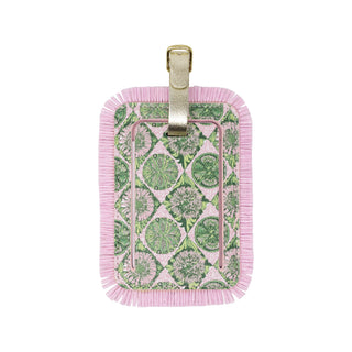 Luggage Tag - Tropical Tiles
