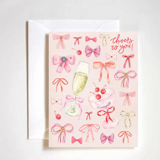 Greeting Card - Cheers To You