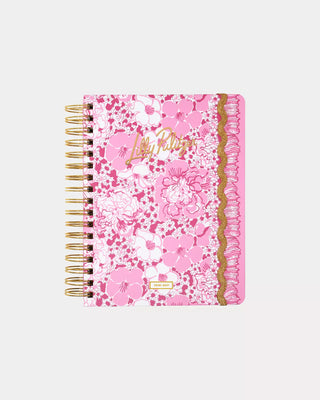 Large 17 Month Agenda - Conch Shell Pink Burst of Joy