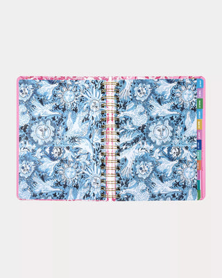 Large 17 Month Agenda - Conch Shell Pink Burst of Joy
