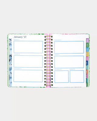 Large 17 Month Agenda - Mint Condition Burst of Joy