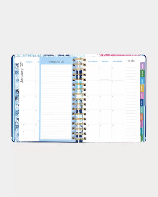 Large 17 Month Agenda - Shell Shine